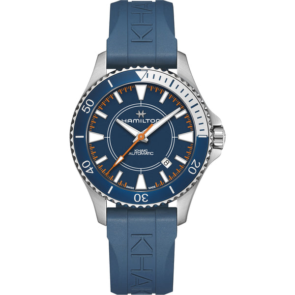 Hamilton 漢米爾頓卡其海軍SCUBA SYROCO 風力驅動高速艇特別版 40mm H82385340