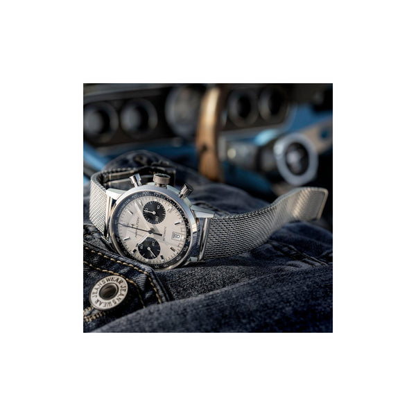 Hamilton 漢米爾頓美國經典熊貓自動計時碼錶腕錶 Intra-Matic 40mm H38416111