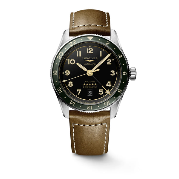 LONGINES 浪琴 Spirit Zulu Time 先行者系列世界時區腕錶 42mm L38124632