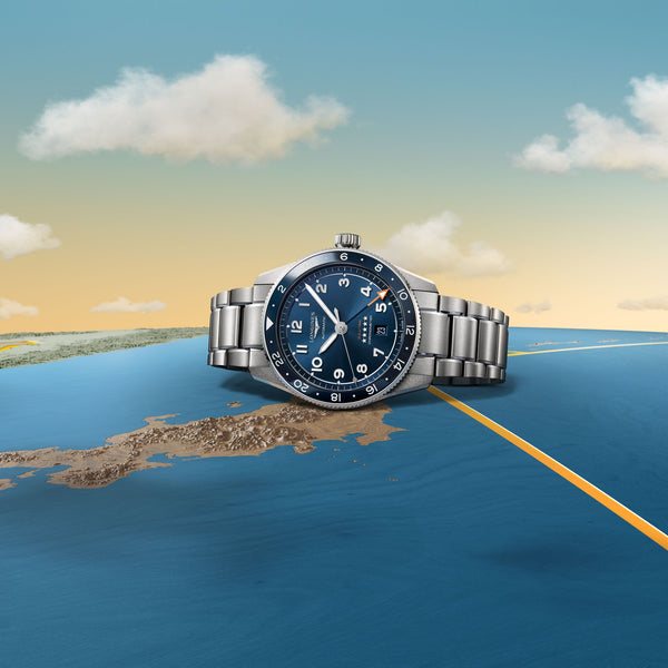LONGINES 浪琴 Spirit Zulu Time 先行者系列世界時區腕錶 42mm L38124936