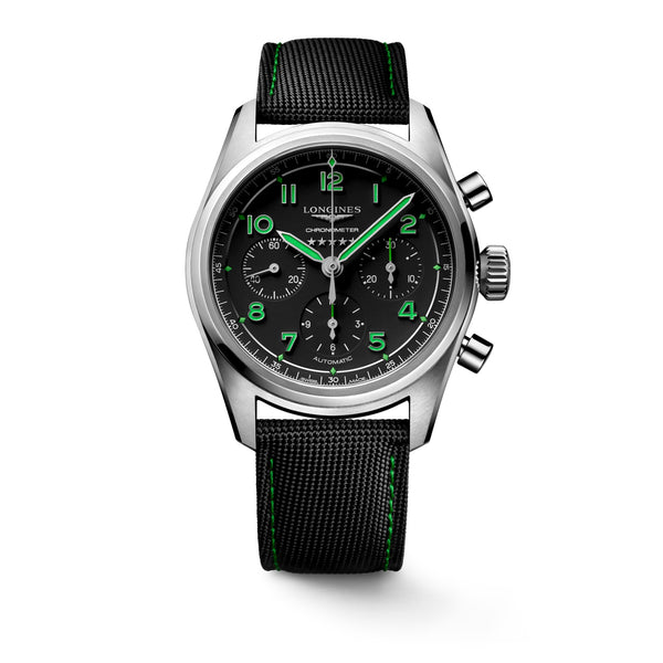 LONGINES 浪琴 Spirit Pioneer Edition 先行者系列鈦金屬特別版計時腕錶 42mm L38291532