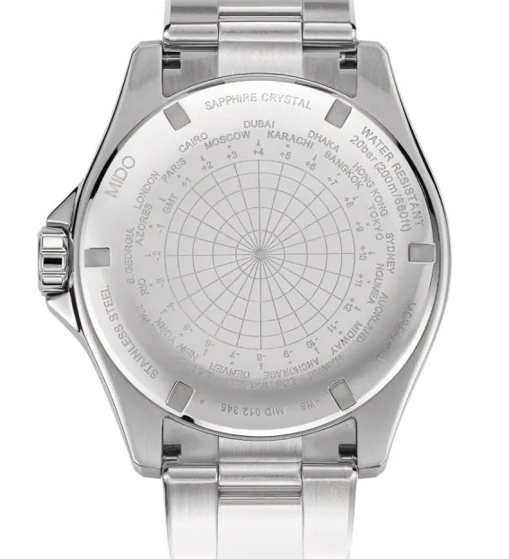 Mido Ocean Star 美度海洋之星 GMT 200米潛水機械錶 44mm M0266291105101 - 新萬國鐘錶