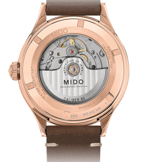 MIDO MULTIFORT PATRIMONY 美度先鋒系列 M0404073606000 - 新萬國鐘錶