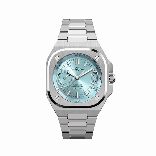 Bell & Ross 柏萊士 BR-X5 ICE BLUE STEEL BRX5 冰藍面