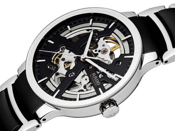 RADO 雷達錶 Centrix Automatic Open Heart 晶萃系列鏤空機械腕錶 R30178152