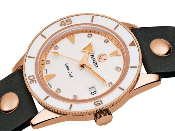 RADO 雷達錶 Captain Cook 庫克船長MARINA HOERMANSEDER 聯名套組 37mm R32139708