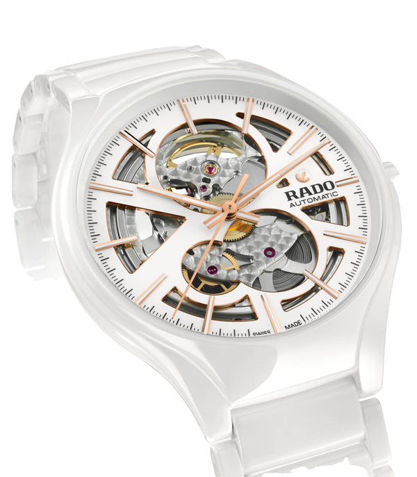 Rado 雷達錶 TRUE 真系列鏤空自動機械腕錶 R27106922