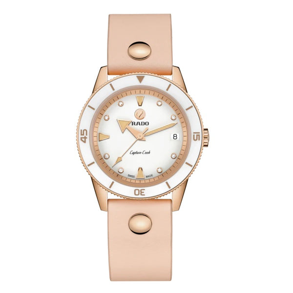 RADO 雷達錶 Captain Cook 庫克船長MARINA HOERMANSEDER 聯名套組 37mm R32139708