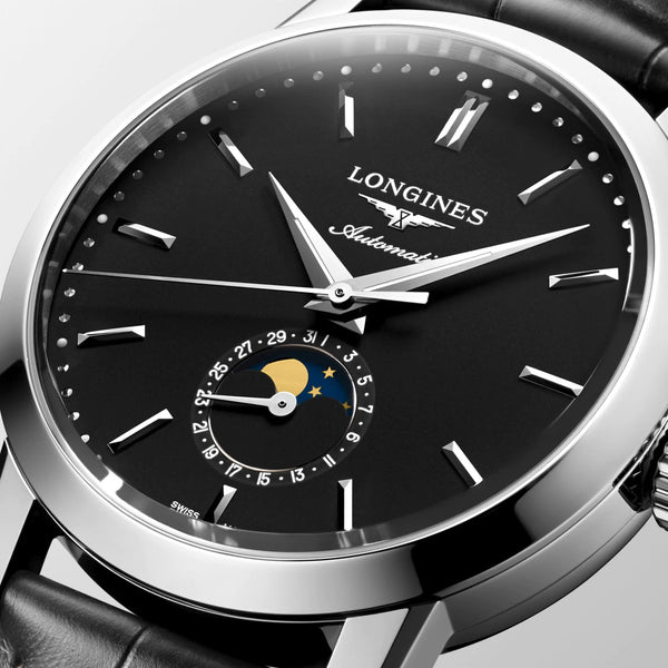 LONGINES 浪琴 HERITAGE 1832系列月相機械錶 40mm L48264520