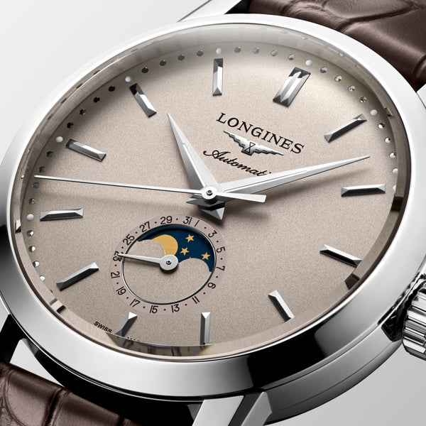 LONGINES 浪琴 HERITAGE 1832系列月相機械錶 40mm L48264922