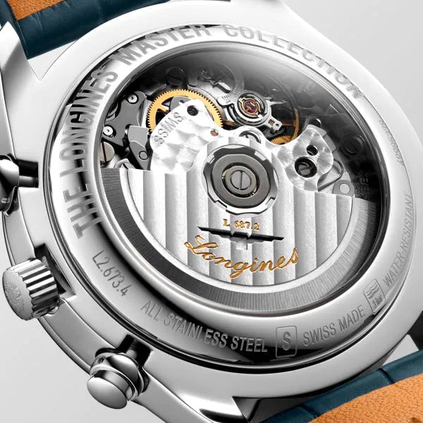 LONGINES Master 浪琴巨擘系列全日曆月相計時碼錶 40mm L26734920