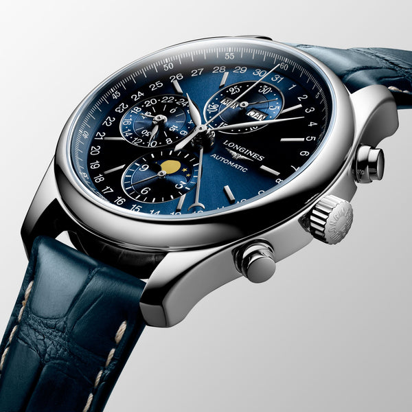 LONGINES Master 浪琴巨擘系列全日曆月相計時碼錶 42mm L27734920