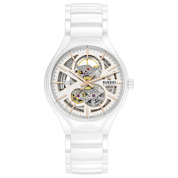 Rado 雷達錶 TRUE 真系列鏤空自動機械腕錶 R27106922