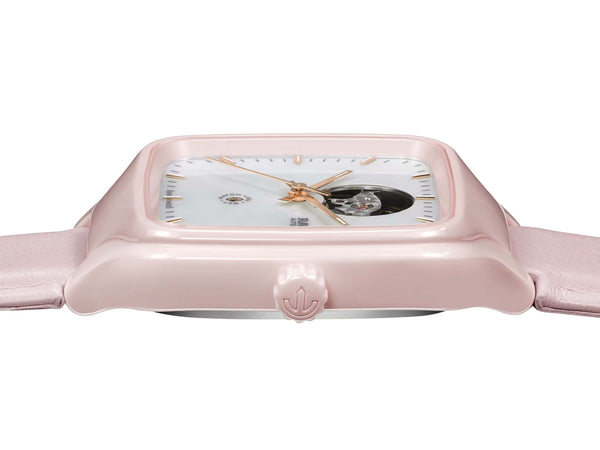 RADO TRUE SQUARE 雷達錶真我方形系列鏤空陶瓷Ash Barty合作款腕錶 38mm R27123905