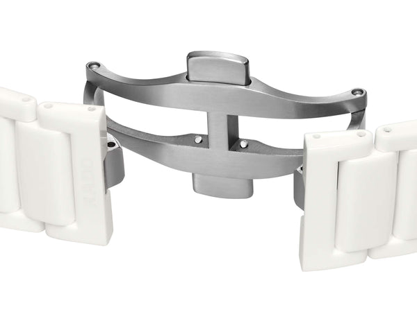 RADO TRUE SQUARE 雷達錶真我方形系列鏤空陶瓷自動機械腕錶 38mm R27126012