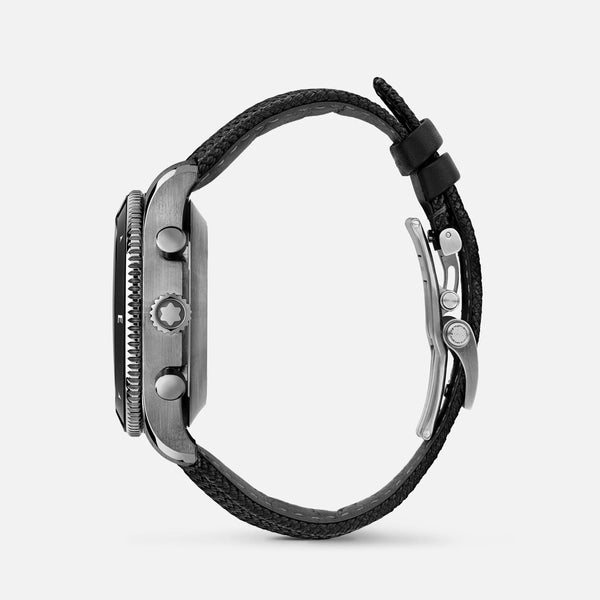 MontBlanc 萬寶龍 1858 系列 0 Oxygen 零氧 The 8000  世界時區計時碼錶 44mm 130811