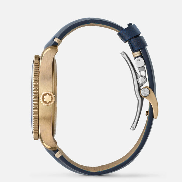 MontBlanc 萬寶龍 1858 Geosphere 世界時區0 Oxygen 零氧限量版青銅腕錶 MB129415