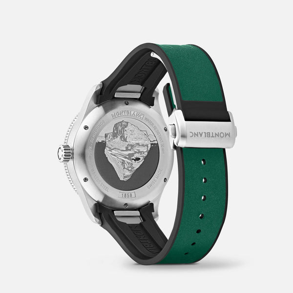 MontBlanc 萬寶龍 Iced Sea 系列300米日期顯示自動潛水腕錶 41mm 131450