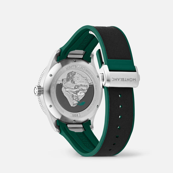 MontBlanc 萬寶龍 Iced Sea 系列綠色冰川專賣店特別版 41mm MB130810