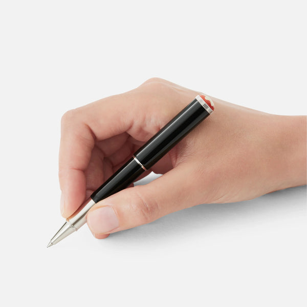 MontBlanc 萬寶龍傳承系列紅與黑迷你特別版黑色鋼珠筆 127852