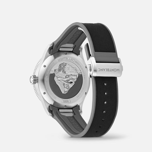 MontBlanc 萬寶龍 Iced Sea 系列300米日期顯示自動潛水腕錶 41mm 130807