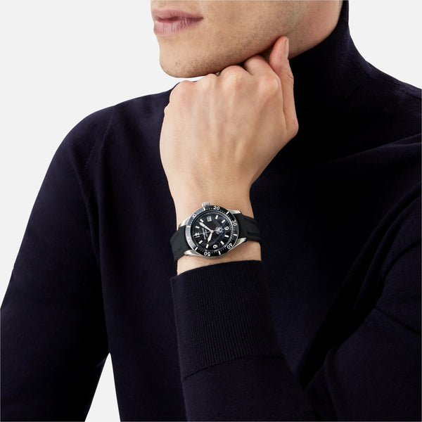 MontBlanc 萬寶龍 Iced Sea 系列300米日期顯示自動潛水腕錶 41mm 129372