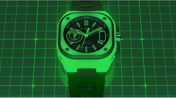 探索黑暗之美：Bell & Ross 柏萊士 BR-X5 Green Lum 全新夜光錶殼版亮相！