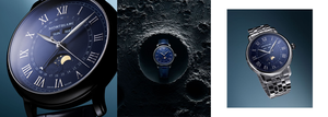 MONTBLANC 萬寶龍全新明星傳承系列全日曆腕錶 午夜藍色錶盤與可替換錶帶強勢回歸