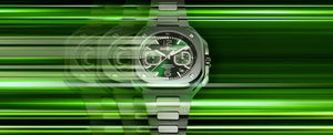 Bell & Ross BR 05 Chrono Green Steel - 綠色計時魅力展現