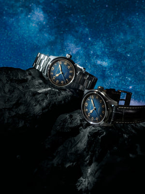 【星空綻放】漢米爾頓 38mm 墨菲錶全新「漸變星空藍」開箱！從《星際效應》銀幕傳奇回溯墨菲宇宙全家族