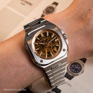 全新登場！Bell & Ross BR 05 Skeleton Golden 經典鏤空都市腕錶的新色彩！