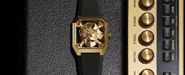 經典元素注入前衛設計 | Bell＆Ross 柏萊士 BR 01 Cyber Skull Bronze青銅手上鏈腕錶帶來全新時尚體驗