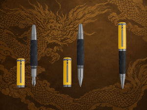 【萬寶龍李小龍鋼筆開箱】Montblanc 著名人物系列致敬李小龍特別版！MB133427 鋼筆/鋼珠筆/原子筆規格解析