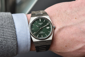 TISSOT 天梭 PRX Powermatic 80 綠色面全新登場!