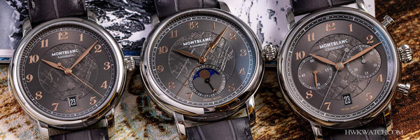 沉穩冷靜的灰岩 - Montblanc 萬寶龍明星傳承系列腕錶限量款1786