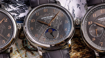 沉穩冷靜的灰岩 - Montblanc 萬寶龍明星傳承系列腕錶限量款1786