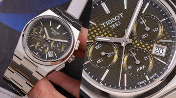 Tissot 天梭 PRX Chrono 計時碼錶橄欖綠開箱：復古風潮席捲錶壇，錶迷必看！