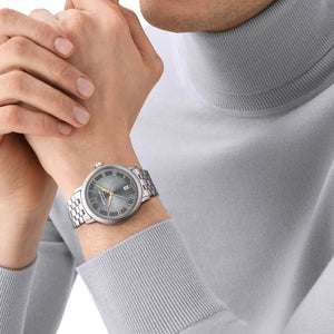 MontBlanc 萬寶龍 Tradtion 傳統系列白朗峰地形錶面自動腕錶 40mm 132433 - 新萬國鐘錶