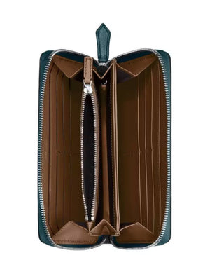 MONTBLANC 萬寶龍匠心系列經典12卡式長版拉鏈長夾 MB198751