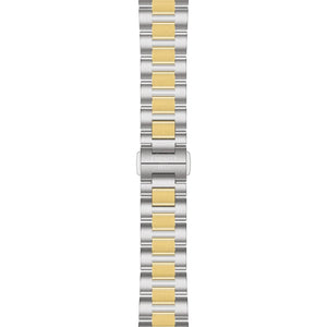 TISSOT 天梭 PRC 100 Solar 太陽能石英時尚黃金PVD經典腕錶 34mm T1518222203100