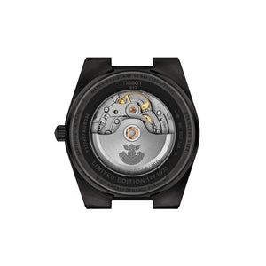 TISSOT 天梭 PRX 系列80小時自動款黑色PVD金剛戰神50周年特別款 40mm T1374073305101