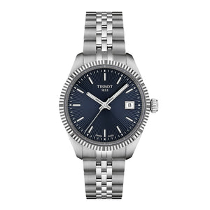 TISSOT 天梭 BALLADE 寶環系列巴黎釘紋石英腕錶 34mm T1562101104100