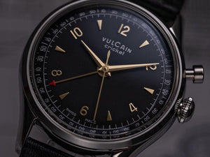 VULCAIN 窩路堅傳奇鬧鈴系列手上鍊腕錶 39mm 100168A06.BAC201 - 新萬國鐘錶