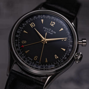 VULCAIN 窩路堅傳奇鬧鈴系列手上鍊腕錶 39mm 100168A06.BAC201