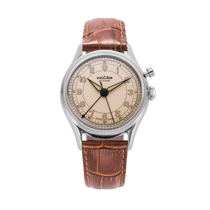 VULCAIN 窩路堅經典鬧鈴系列手上鍊腕錶 39mm 100168B77.BAC228