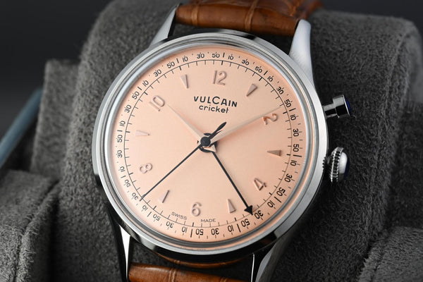 VULCAIN 窩路堅傳奇鬧鈴系列手上鍊腕錶 39mm 100168A66.BAN228