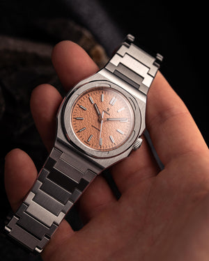 YEMA 野馬 Wristmaster Traveller 城市旅行家八角形機械錶 39mm YWTR23-EMS