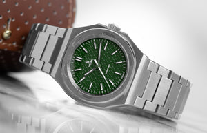 YEMA 野馬 Wristmaster Traveller 城市旅行家八角形機械錶 39mm YWTR23-ZMS