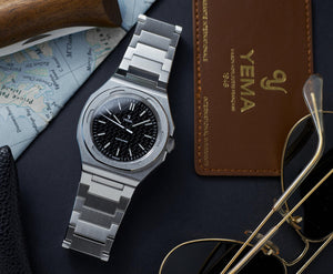 YEMA 野馬 Wristmaster Traveller 城市旅行家八角形機械錶 39mm YWTR23-AMS