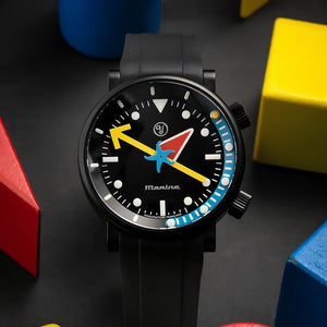 YEMA 野馬 Alain Silberstein 聯名限量 DLC 5級鈦金屬自製機芯腕錶 40mm 20.24.66.TN.U6